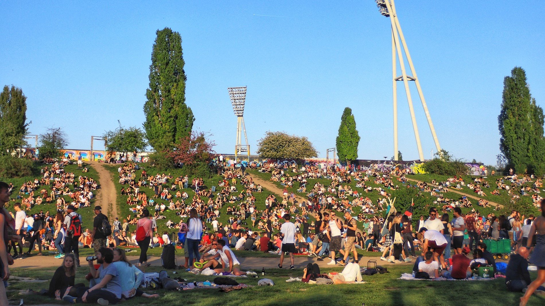 Karaoke im Mauerpark Berlin